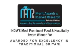 Excellence in Traditional Biryani — Merit Awards & Market Research