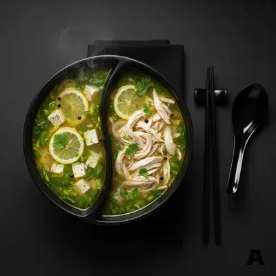 Lemon Coriander Soup (V/C)