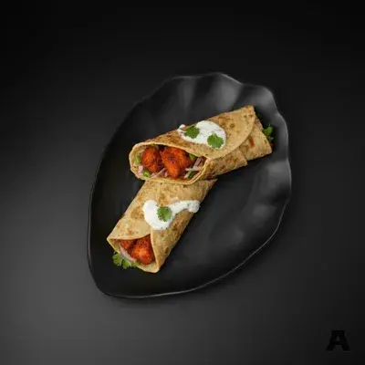 Chicken Tikka Paratha Roll