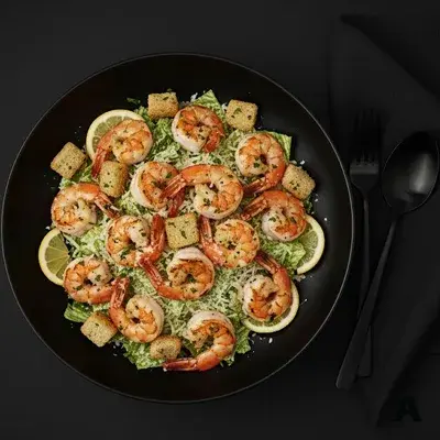 Shrimp Caesar Salad